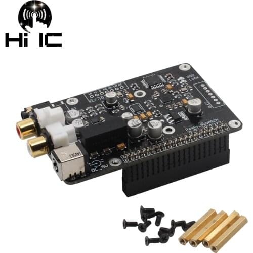 R38 ES9038Q2M ES9038 Q2M I2S 384K DSD 128 Decoder DAC HiFi Audio Digital Player Network Player Board For Raspberry Pi
