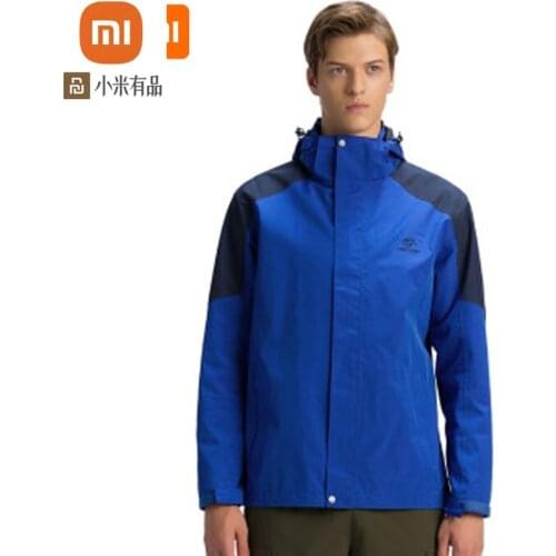 Youpin youpin jacket sports outdoor three-in-one fleece liner two-piece windbreaker waterproof and warm hiking jacket