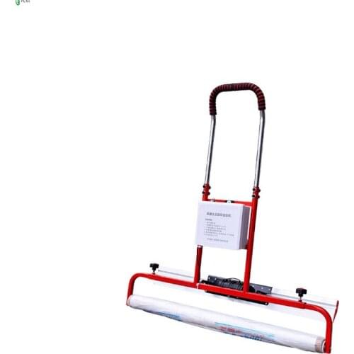 Concrete film laminating machine small electric concrete footprint removing film laying machine automatic cement vibration flat