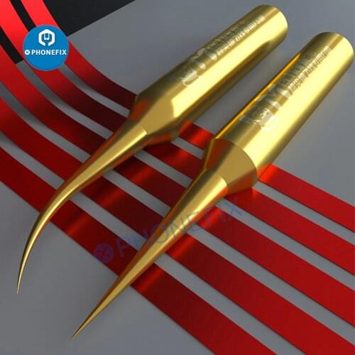 MECHANIC Fly line Pure Copper Nozzle Precision Solder Welding Tip For 936 Soldering Iron Station Soldering Iron Tip Replacment