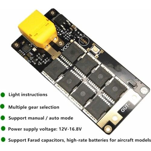 DIY 12V Battery Portable PCB Board Electronic Energy Storage Spot Welder Machine XT60 For 18650/26650 Spot Welders with 2 pen