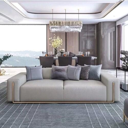 Modern Fabric Sofa Simple Light Luxury Small Apartment Living Room sofa set