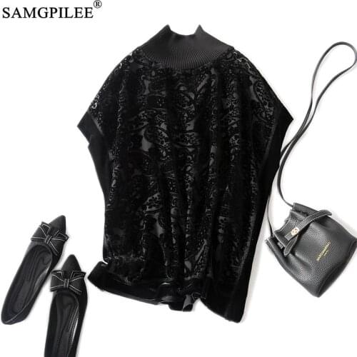 Oversized T Shirt 2021 New Spring Elegant Retro Hedging Jacquard Gold Velvet Sleeveless Plus Size Women Temperament T-shirt 4XL