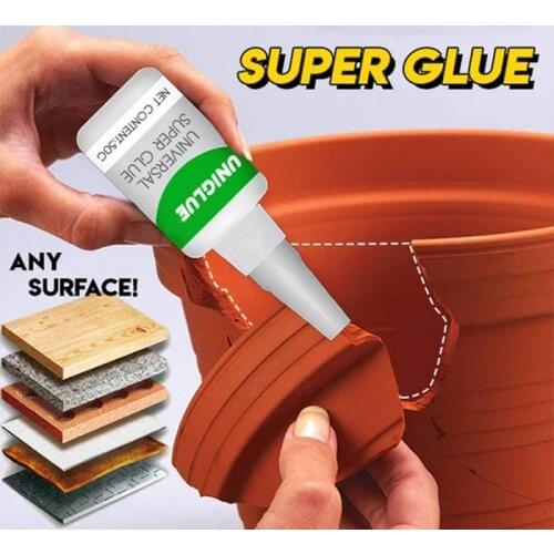 1Pcs Strong Glue Uniglue Universal Super Glue Portable Self Adhesive Glue Mulitfunctional Super Glue Repair Glue Fast Dry Glue