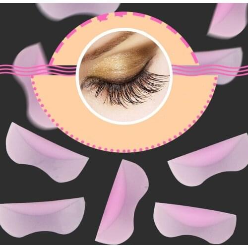 10 Pcs/Set Silicone Eyelash Perm Pad Recycling Lashes Rods Shield lifting 3D Eyelash Curler Makeup Accessories Applicator Tools