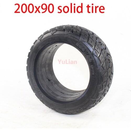 200x90 SolidTubeless Tyre Fits Electric Scooter Balance car Torque Car 200*90 Explosion-proof Solid Wheel Tires