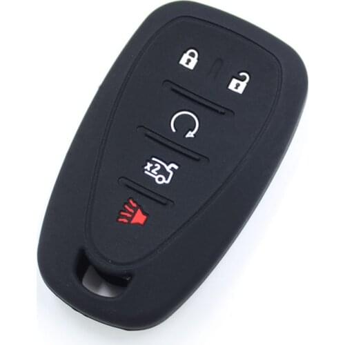 Remote Key Cover For Car Styling For Chevrolet 5 Buttons Malibu Equinox Cruze Camaro Key Case Protective Shell Car Accessories