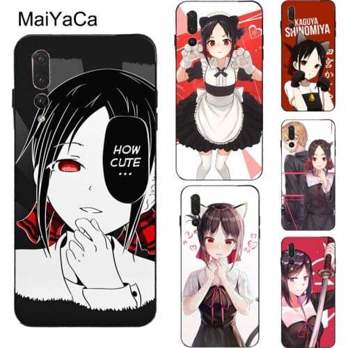 MaiYaCa Shinomiya Kaguya Case For Huawei Honor 8X 9X 9 10 Lite 20 Pro 10i 7A Pro 7C 8A 8C 8S Y6 Y9 Y7 2019 Nova 5T