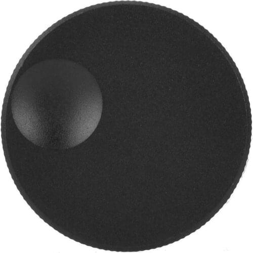 Black Frosted Aluminum Knob 32x13mm Volume Control Potentiometer For 6mm Knob U5X6