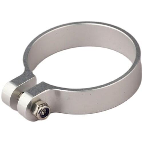 Dia. 45mm 50mm Aluminum Bracket Fixture Exhaust Pipe Fastening Ring Fixed Holder for RC Model Gasoline Boat Fixing Support