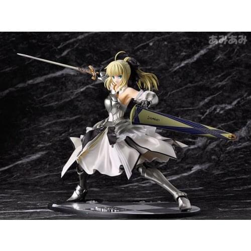 1/7 Scale Japan Anime Action Figure Fate Stay Night Unlimited Codes Saber Lily PVC 23cm Cartoon Collectible Model Collection Toy