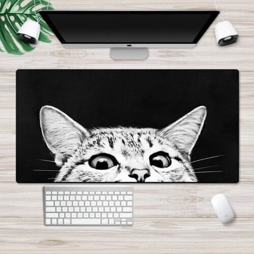 Kawaii Large XXL 800x300x2mm Cute Mouse Pad Wrinting Gaming Desk Mats Desktop Pc Computer Laptop Keyboards Mat Rubber