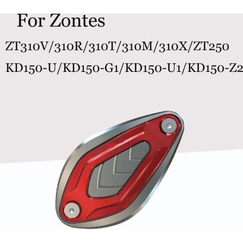 For Zontes ZT310V/310R/310T/310M/310X/ZT250 Kd150 Refitting Front Disc Brake Pump Cover of Motorcycle From Upper Pump Cover