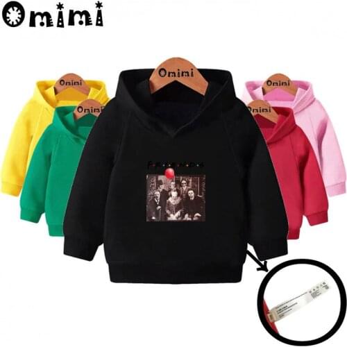 Michael Myers Jason Voorhees Sweatshirts Children Hooded Hoodies Baby Cool Pullover Tops Girls Boys Autumn Clothes,KMT016