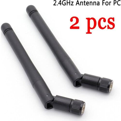 2PCS Mini USB Wifi Adapter Antenna SMA-J MalePC Wi-Fi Receiver Wireless Network Card Wi-fi Receiver Ethernet Network Card