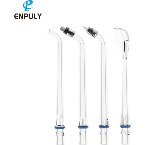 Xiaomi ENPULY Oral Irrigator Nozzle *4 Part Pack Spare Parts Kits Soft Fluff Brush Brush Heads 4PCS Oral Hygiene Teeth flushe