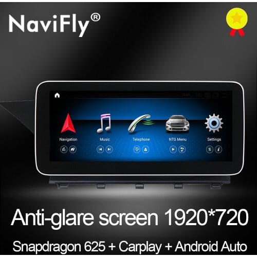 NaviFly N600 Android 10 Carplay GPS Car Intelligent System Multimedia Video Player For Mercedes Benz GLK Class X204 2008-2015
