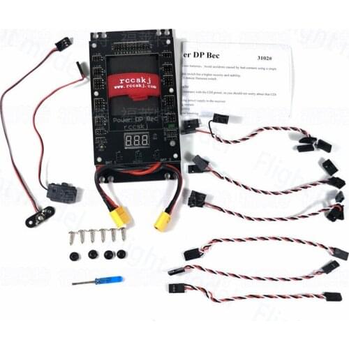 Rccskj Power DP Bec Servo Section Board Integrated CDI Remote Cut off For RC Model Airplane E3102