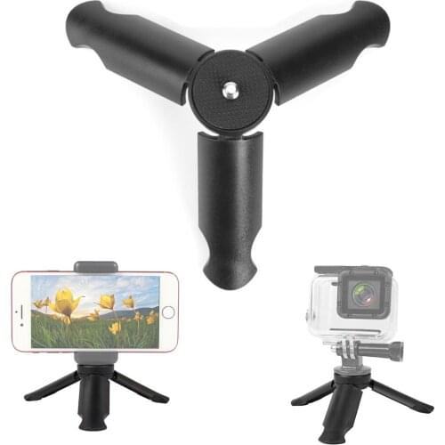 Portable Mini Tripod for DJI OSMO Mobile 2 Handheld Gimbal Phone Stabilizer Holder Stand for Gopro 8 7 5 4 3 Action Camera
