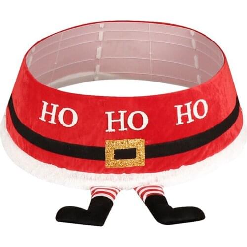 Christmas Tree Skirt Soft Snow Base Floor Rug Christmas Embellishment Holiday Skirts For Home Party Supplies Natal Tree Skirts