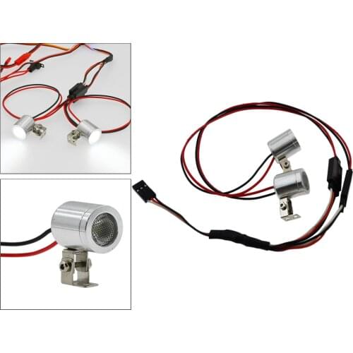 RC Car Y-Type LEDs High Bright Spotlight Headlights for WPL B14 B14K B24 B24K C14 MN90K MN91 MN45K MN99 MN99S RC Car Upgrade