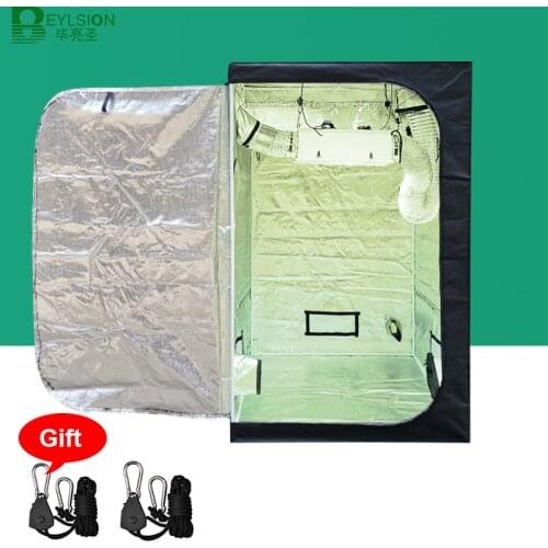 BEYLSION 600D Grow Tent Box Grow Room Tent Grow Light Accessories Indoor Grow Boxes Greenhouse Grow with Tent Fittings Growplant