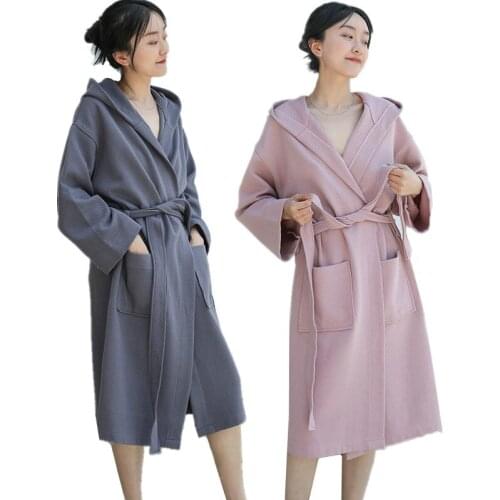 Thick Bathrobes For Women New Autumn Winter Home Wear Clothing Warm Cotton Kimono Robes Loose Sleepwear Night Gown Ropa Mujer