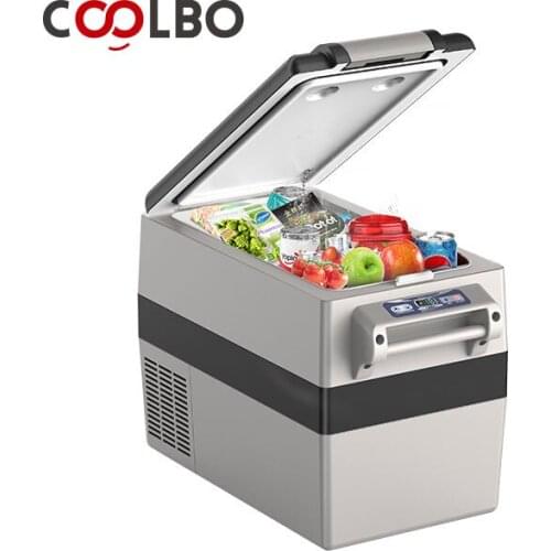 42L AC DC electrical car freezer compressor refrigerator 12v portable refrigerator freezer