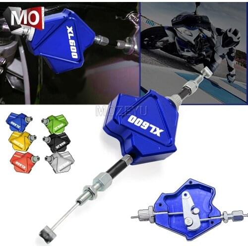 Motorcycle Accessories CNC Aluminum XL600 Stunt Clutch Lever XL 600 Easy Pull Cable System For Honda XL600 XL 600 LMF 1985-1986