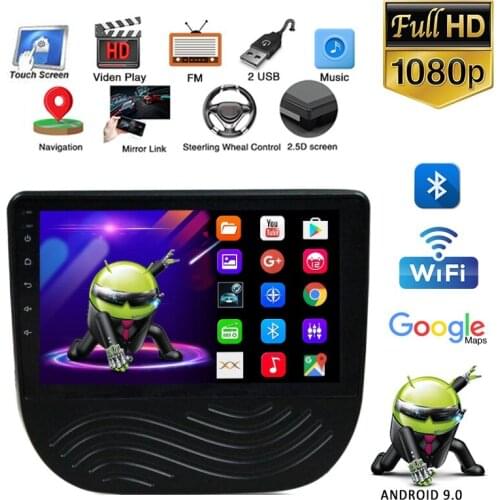 9" Car Radios 1080P Android 9.0 Car GPS Navigation Stereo MP5 Player for Chevrolet Malibu XL 2016-2018 Car Multimedia Player
