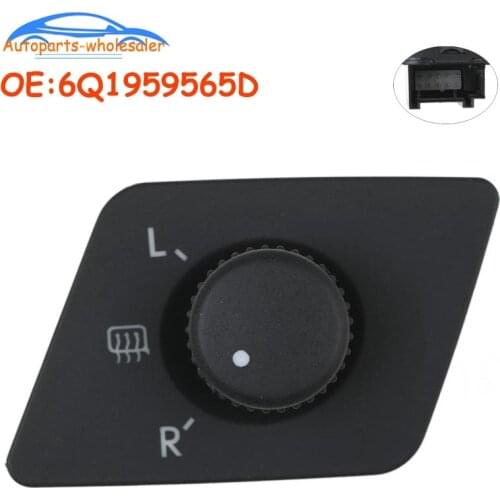 Car Auto accessorie For V olkswagen P olo Adjust Knob Side Mirror Switch 6Q1959565D 6Q1 959 565D