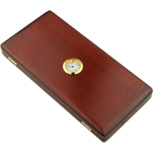 Oboe Reed Case with Hygrometer,Humidity Control Beautiful Wooden oboe reeds box case hold 20 pcs reeds Strong