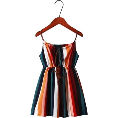 2 4 6 8 10 12 Years Baby Girls Sleeveless Patchwork Dresses Clothes Kids Summer Princess Dress Children Party Ball Pageant Dress