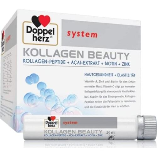 Doppelherz Kollagen Collagen Beauty System 25ml x 30 Vials Drinking Shot