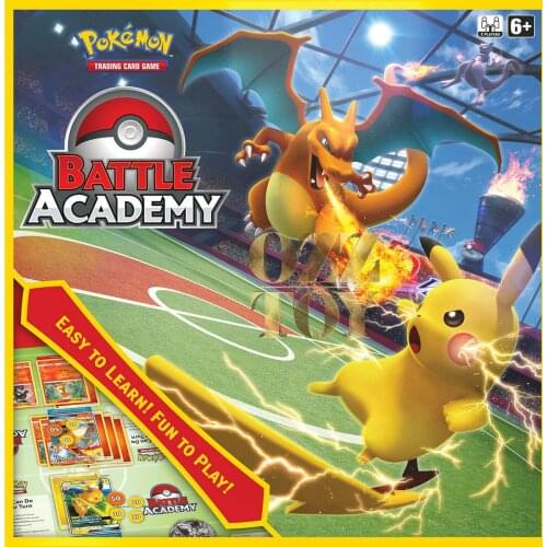 Pokemon Battle Academy Trading Card Game Battle Toys Pokemon Go Pikachu Charizard Mewtwo Card Game