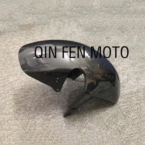 Carbon Fiber Paint Fairing Front Fender Mudguard Cover Cowl Panel Fit For GSXR1000 K1