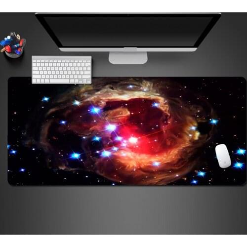 Hot selling Mouse Pad Colorful Star Creative 3d Game Mousepad Advanced PC Computer Game Player Mats Natural Rubber Lock Pads