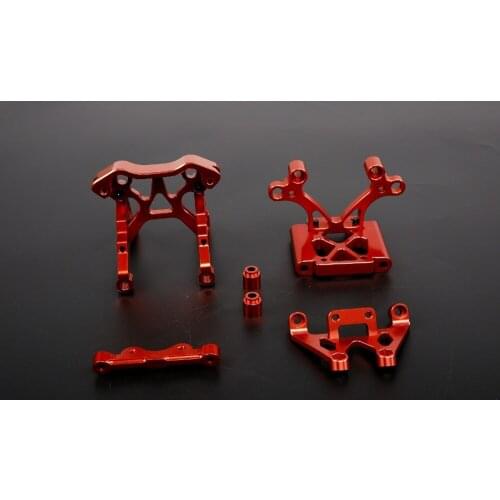 CNC Alloy Front Bulk Head Kits Set For 1/5 Scale HPI KM RV Baja 5B 5T 5SC BAJA Upgrade PARTS RC PARTS