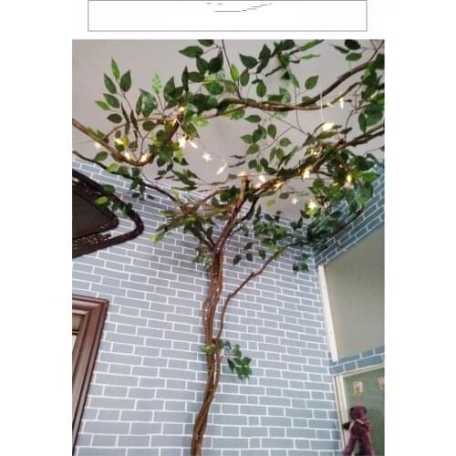 Natural tree vine dried rattan large size Handmade flower rattan home wall Decor DIY Hanging Weaved Garlands Crafts supplies