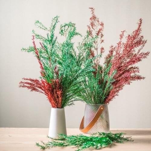 Natural Air Real Touch Dried Flowers Small Eucalyptus Leaves Holiday Family Party Home Decoration Mariage Artificial