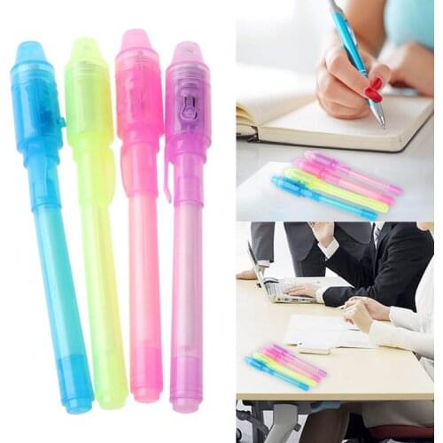 Invisible Pen with UV Light Secret Message Pens Pack of 4