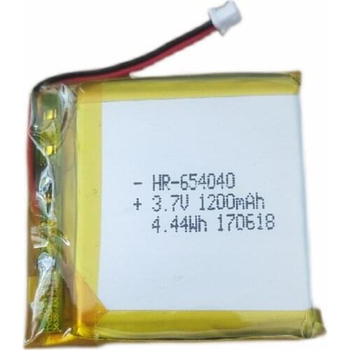 Limited Stock Retail 1200mAh 3.7V 654040-1S1P BATTERY Rechargeable Battery High Quality