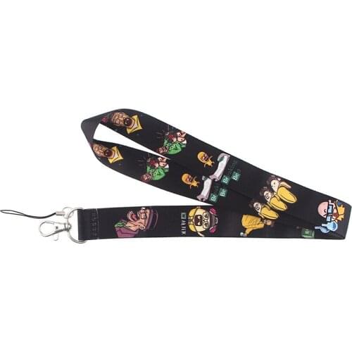 Ransitute R1341 TV Poison Master Creative Lanyard Badge ID Lanyards Mobile Phone Rope Key Lanyard Neck Straps Accessories