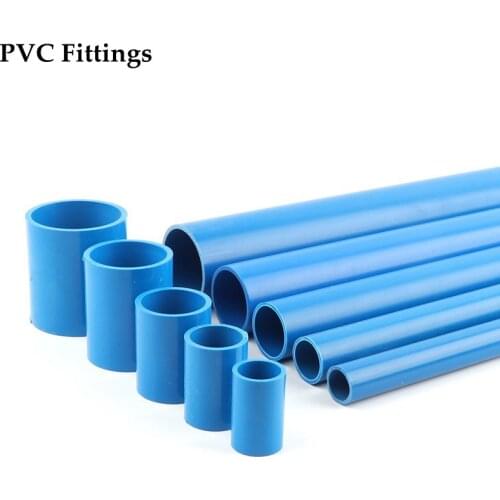 3pcs/lot 32mm Direct PVC Joints Garden Water Connectors Aquarium Tank Water Fountain Fittings Irrigation Syetem Pipe Connector