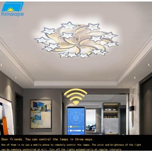 Modern Remote Control Led Ceiling Lamp Home Creative Personality Simple Atmosphere Master Bedroom Lamp Nordic Lamps
