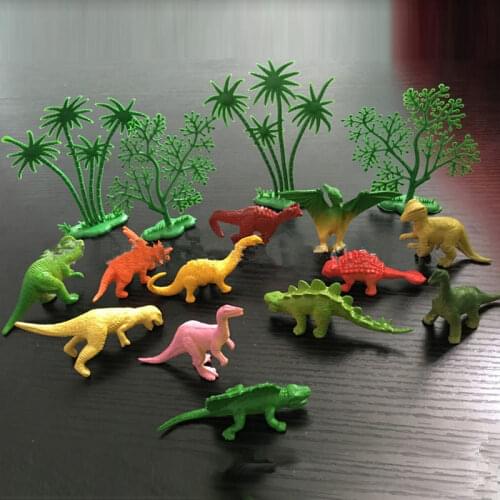16 Pcs/set DIY Jungle Dinosaur Cake Decoration Creative Cake Baking Decoration Household Birthday Party Supplies Children Gifts