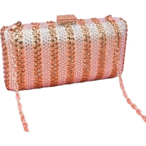 2020 diamond evening clutch bags bling banquet wallets wedding clutch purse with chain dinner bags drop shipping MN1668