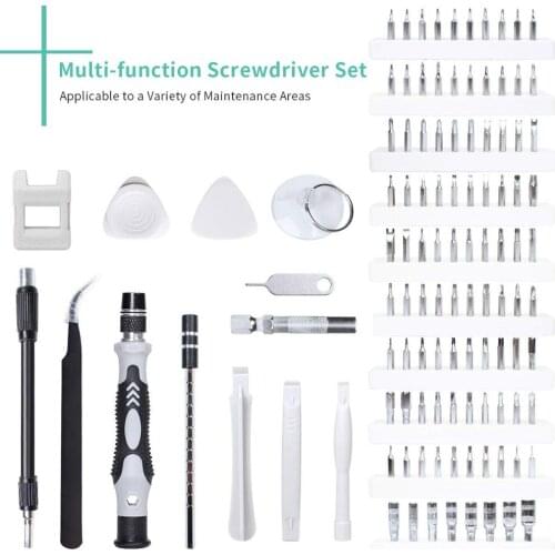 115 IN 1 Precision Screwdriver Set For iPhone Magnetic Screwdriver Bit Torx Phone Repair Tools Kit Electronic Device Hand Tool