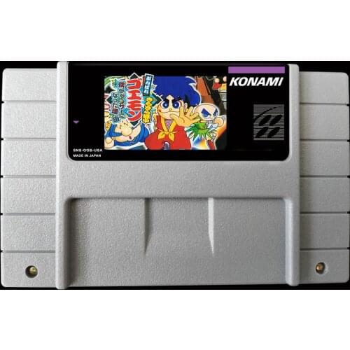 16Bit Games ** Ganbare Goemon 4 ( USA Version!! )