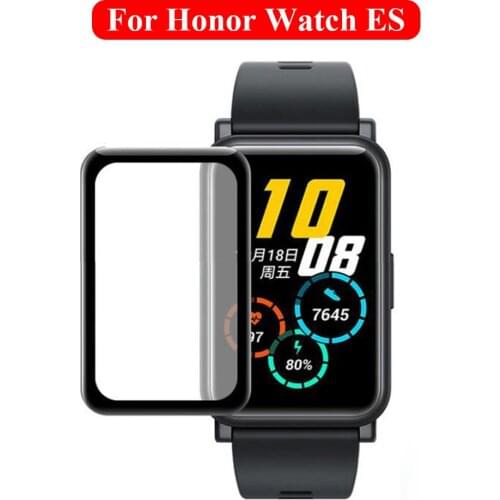 3D Curved Protective Film For Honor Watch ES Soft Clear TPU Hydrogel Film Full Screen Protector Smart Watch Case Cover